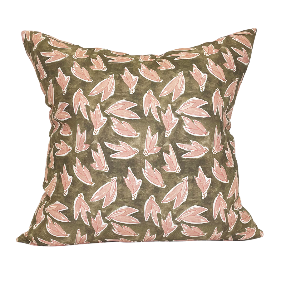 Pillow in Drifter Rouge