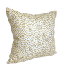 Pillow in Gerty's Dot Gilded Ivory