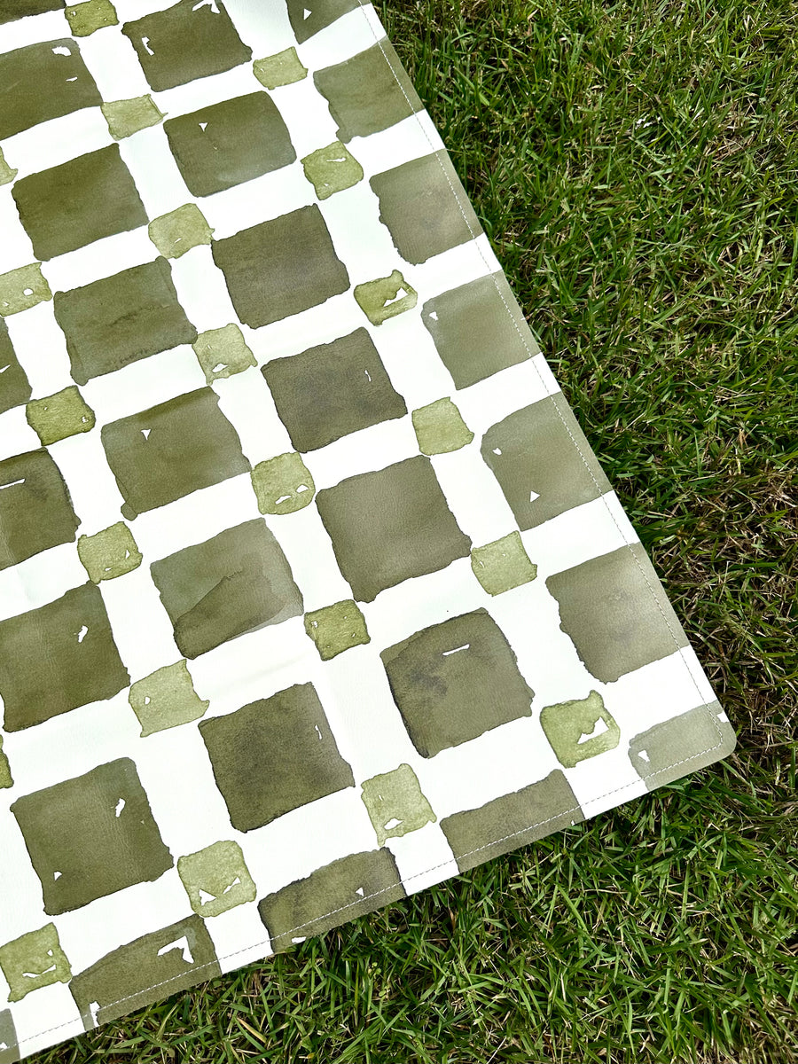 Picnic Mat - Checkers Grove