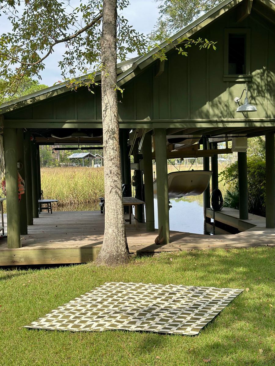 Picnic Mat - Checkers Grove