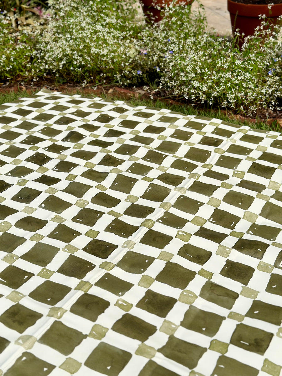 Picnic Mat - Checkers Grove