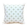 Porch Perfect Pillow in Petite Cross + Dot Grove