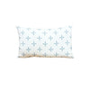 Porch Perfect Pillow in Petite Cross + Dot Indigo