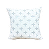 Porch Perfect Pillow in Petite Cross + Dot Indigo