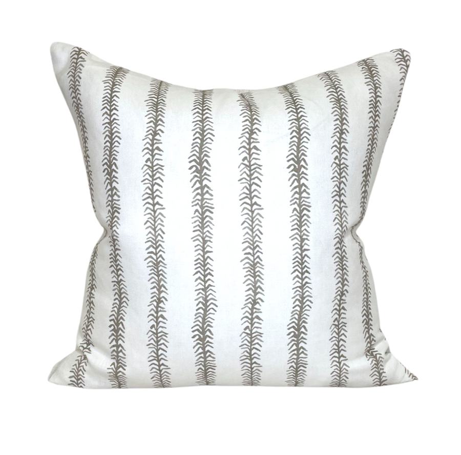 Pillow In Viney Stripe