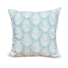 Porch Perfect Pillow in Palm Parade Relief Bluebird