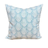 Porch Perfect Pillow in Palm Parade Relief Bluebird